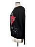 Karl Lagerfeld Paris Hearts Black Pullover Sweater Size M - photo 5