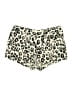 Joie Animal Print Ivory Shorts Size 12 - photo 1