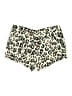 Joie Animal Print Ivory Shorts Size 12 - photo 2