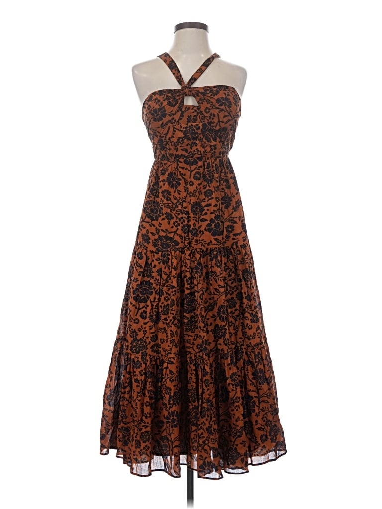 Pre-owned Bb Dakota Cocktail Dress In Brown