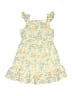 Little Lass 100% Polyester Floral Yellow Dress Size 4 - photo 1
