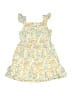 Little Lass 100% Polyester Floral Yellow Dress Size 4 - photo 2