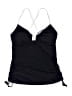 Jag Solid Black Swimsuit Top Size L - photo 1