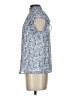 1.State 100% Polyester Blue Sleeveless Blouse Size S - photo 5