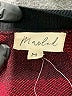 Marled Plaid Red Cardigan Size M - photo 7