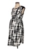 Ripe 100% Polyester Graphic Gray Casual Dress Size S - photo 1