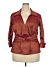Tadashi Burgundy Jacket Size 2X - photo 1