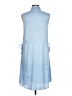 H&M 100% Polyester Blue Casual Dress Size 12 - photo 2