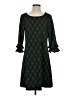 Harper Argyle Green Casual Dress Size S - photo 1