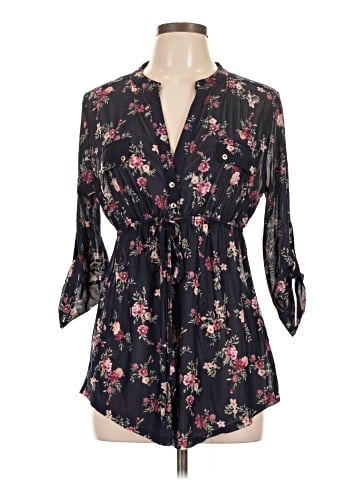 Siren Lily 3/4 Sleeve Blouse (view 1)