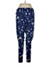 Lularoe Print Blue Track Pants Size 1X (Tall & Curvy) - photo 1