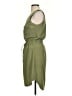 Hyfve Solid Green Casual Dress Size S - photo 5