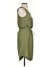Hyfve Solid Green Casual Dress Size S - photo 4