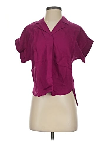 Eileen Fisher Short Sleeve Blouse (view 1)