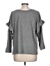 Current/Elliott Gray 3/4 Sleeve Top Size Lg (3) - photo 2