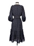Max Studio Paisley Blue Casual Dress Size S - photo 2