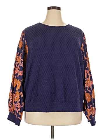 Porridge Long Sleeve Blouse (view 1)