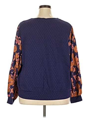 Porridge Long Sleeve Blouse (view 2)