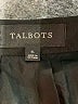 Talbots 100% Polyester Stars Black Formal Skirt Size 6 - photo 3