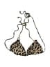 H&M Animal Print Gold Swimsuit Top Size 6 - photo 1