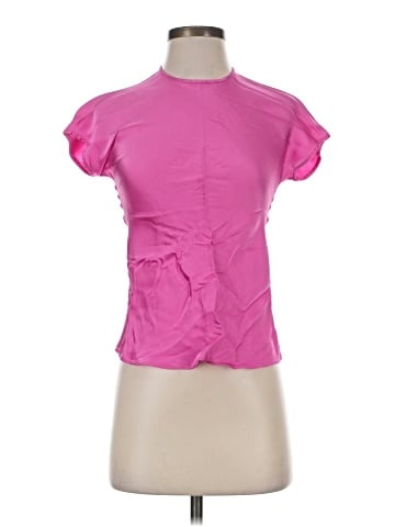 Helmut Lang Short Sleeve Blouse (view 1)