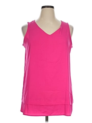 Attention Sleeveless Blouse (view 1)