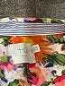 HD in Paris Floral Orange 3/4 Sleeve Blouse Size 6 - photo 7