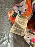 HD in Paris Floral Orange 3/4 Sleeve Blouse Size 6 - photo 8