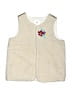 Disney Store 100% Polyester Tan Sweater Vest Size 7 - 8 - photo 1