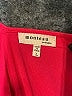 Monteau Red Sleeveless Blouse Size L - photo 7