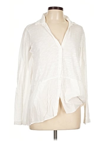 Left of Center Long Sleeve Blouse (view 1)