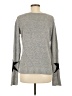 Romeo & Juliet Couture Stars Silver Pullover Sweater Size M - photo 2