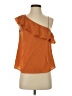 Mango Orange Sleeveless Blouse Size XS - photo 1