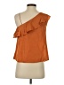 Mango Orange Sleeveless Blouse Size XS - photo 2