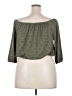 No Boundaries Green 3/4 Sleeve Blouse Size 3X - photo 2
