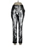 Topshop 100% Polyester Metallic Silver Dress Pants Size L (estimated) - photo 1