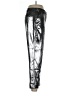 Topshop 100% Polyester Metallic Silver Dress Pants Size L (estimated) - photo 4