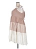 Final Touch Color Block Tan Casual Dress Size 3X - photo 5