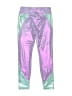 Justice Metallic Silver Track Pants Size 7 - 8 - photo 2