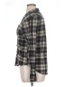 Passport 100% Polyester Plaid Black Long Sleeve Blouse Size XL - photo 5