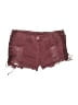 Jeans Burgundy Shorts Size 3XL - photo 1