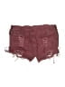Jeans Burgundy Shorts Size 3XL - photo 2
