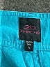 2b bebe 100% Linen Solid Teal Shorts Size XL - photo 3