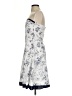 Teeze Me 100% Polyester Silver Ivory Cocktail Dress Size 3 - photo 5