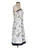 Teeze Me 100% Polyester Silver Ivory Cocktail Dress Size 3 - photo 4