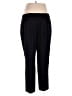 Halogen Solid Black Linen Pants Size 16 - photo 2