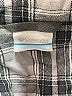 Columbia Plaid Gray Long Sleeve Blouse Size M - photo 7