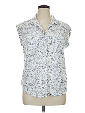 Jachs Girlfriend Sleeveless Button-Down Shirt (view 1)