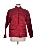 Carole Little Argyle Red Jacket Size L - photo 1