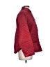 Carole Little Argyle Red Jacket Size L - photo 4